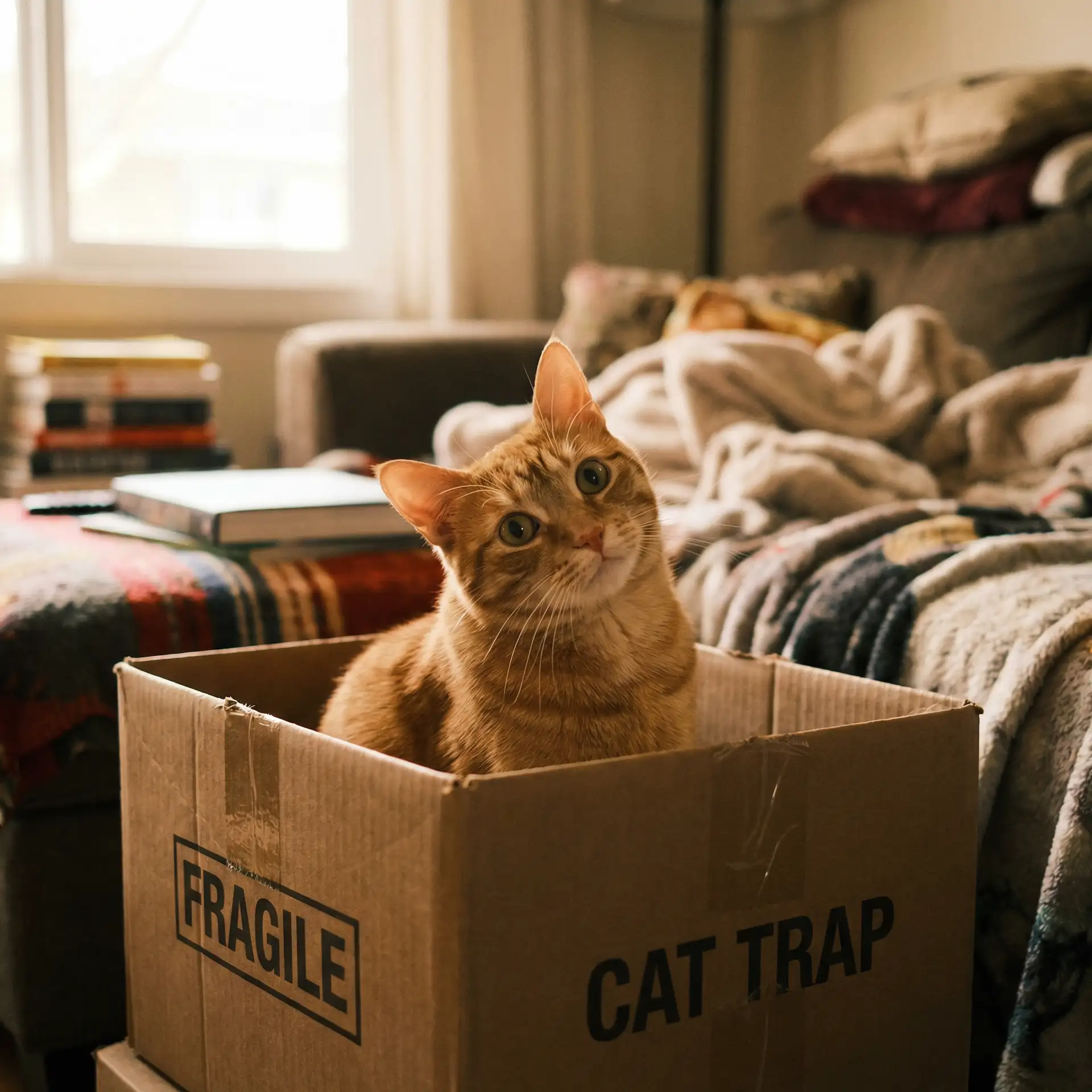 橘猫躲在纸箱里 - 杨钰莹最新小说免费阅读