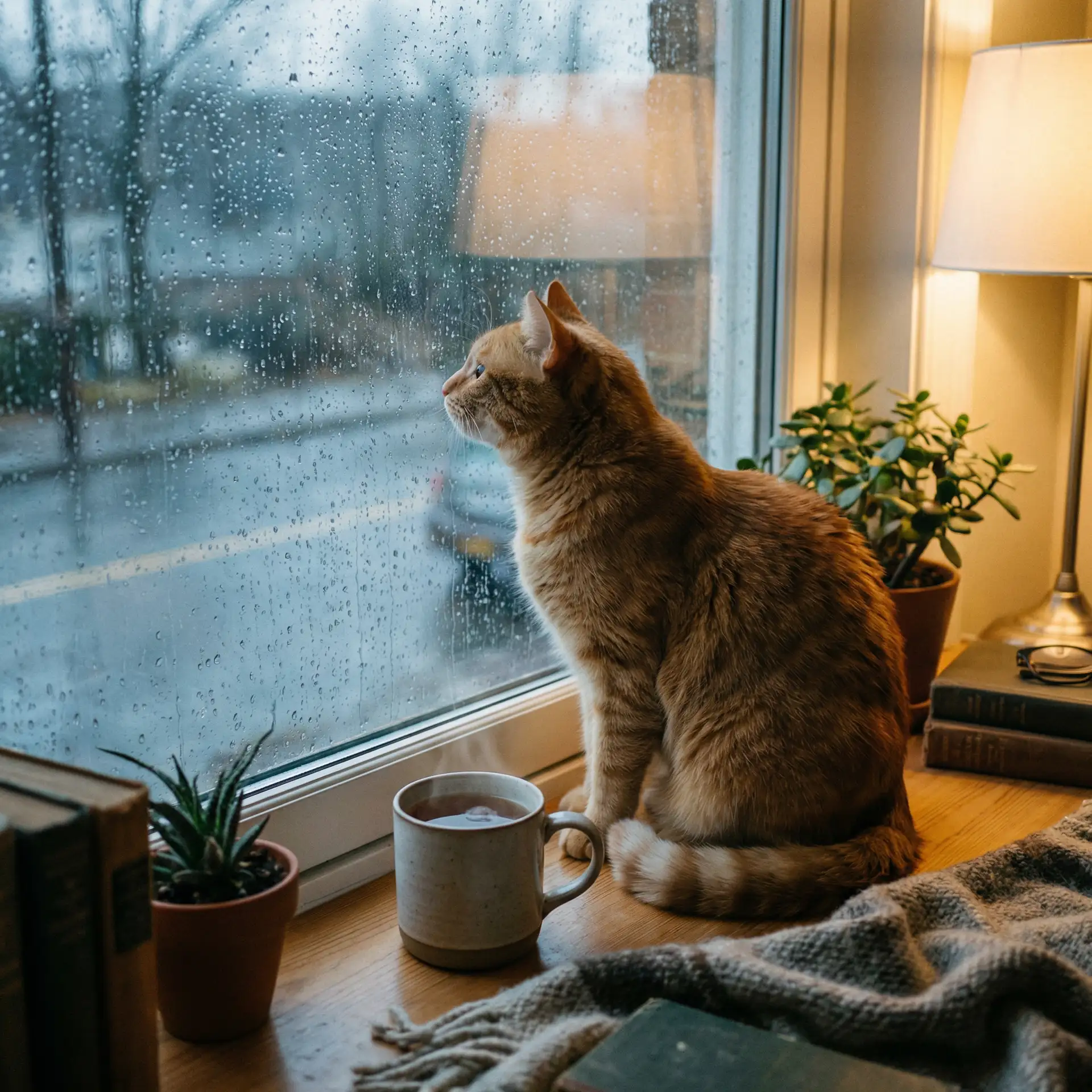 猫咪望着窗外的雨 - 杨钰莹最新小说免费阅读